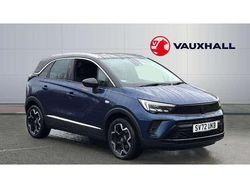 Blue Used 2022 Vauxhall Crossland Ultimate SUV | £16,382 (Fair price)