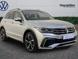 Silver Used 2023 VW Tiguan R-line SUV | £29,485 (Fair price)