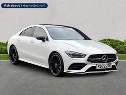 White Used 2023 Mercedes CLA220 AMG Line Premium Plus Sedan | £29,608 (Fair price)