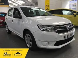 White Used 2016 Dacia Sandero Ambiance Hatchback | £4,890 (Fair price)
