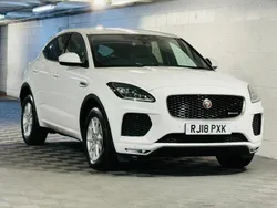 White Used 2018 Jaguar E-Pace R-Dynamic SUV | £6,989 (Fair price)