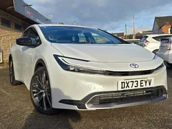 White Used 2023 Toyota Prius Hatchback | £27,995 (Expensive)
