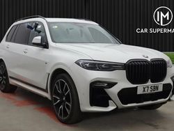 White Used 2019 BMW X7 M Sport SUV | £47,985 (A bit pricey)