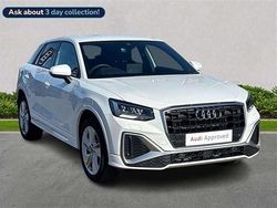 White Used 2025 Audi Q2 S-Line SUV | £28,093 (A bit pricey)