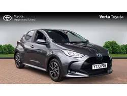 Grey Used 2023 Toyota Yaris Hybrid Design Hatchback | £18,538 (Fair price)
