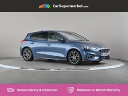 Blue Used 2020 Ford Focus ST-Line Hatchback | £12,997 (Fair price)