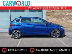 Blue Used 2022 Hyundai i20 Premium Hatchback | £13,700 (Fair price)