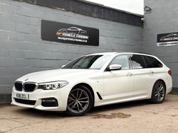 White Used 2018 BMW 520 M Sport Estate | £16,250 (Good price)