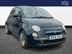 Blue Used 2015 Fiat 500 Lounge Hatchback | £4,995 (Good price)