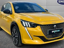Yellow Used 2022 Peugeot e-208 GTi Hatchback | £14,819 (Fair price)