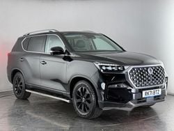 Black Used 2021 Ssangyong (KGM) Rexton SUV | £24,150