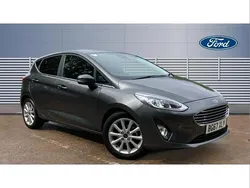 Grey Used 2017 Ford Fiesta Titanium Hatchback | £8,410 (Fair price)