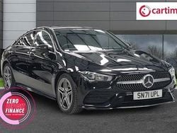 Black Used 2021 Mercedes CLA200 AMG line Coupe | £27,479 (Expensive)