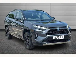 Decuma grey black Used 2022 Toyota RAV4 Hybrid SUV | £30,971 (Fair price)