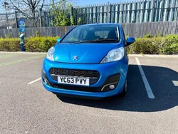 Blue Used 2013 Peugeot 107 Active Hatchback | £3,195 (Fair price)