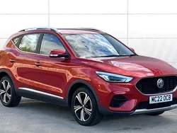 Red Used 2022 MG ZS Excite Sedan | £12,944 (Fair price)