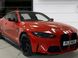 Red Used 2021 BMW M4 Competition Edition Coupe | £46,950 (Good price)