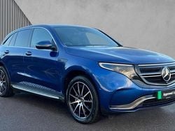 Spectral blue metallic Used 2021 Mercedes EQC400 AMG line SUV | £23,190 (Good price)
