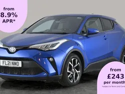 Blue Used 2021 Toyota C-HR Design SUV | £17,513 (Good price)