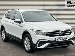 White Used 2023 VW Tiguan Allspace Life SUV | £24,272 (Super price)