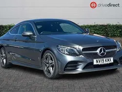 Grey Used 2019 Mercedes C300 AMG Line Premium Coupe | £16,600 (Fair price)