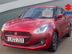 Red Used 2022 Suzuki Swift SZ5 Hatchback | £16,500