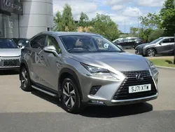 Silver Used 2021 Lexus NX300h E-FOUR SUV | £32,990 (Expensive)