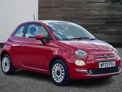 Red Used 2023 Fiat 500 Hatchback | £10,750 (Fair price)