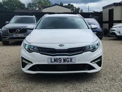 White Used 2019 Kia Optima Hybrid Sedan | £10,750