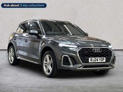 Grey Used 2024 Audi Q5 S-Line SUV | £35,188 (Fair price)