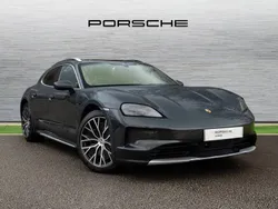 Volcano grey metallic New 2024 Porsche Taycan Cross Turismo Sedan | £79,890 (Super price)