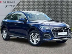 Blue Used 2021 Audi Q5 Sport SUV | £28,000 (Fair price)