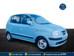 Blue Used 2007 Hyundai Atos Hatchback | £2,500 (Fair price)