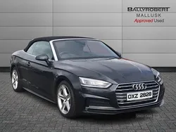 Grey Used 2017 Audi A5 Cabriolet S-Line Cabriolet | £13,195 (Fair price)