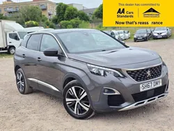 Grey Used 2017 Peugeot 3008 GT-line Hatchback | £11,380 (Fair price)