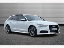 White Used 2017 Audi A6 Black Edition Estate | £23,995