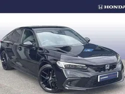 Crystal black Used 2022 Honda Civic Hybrid Hatchback | £25,950 (Fair price)