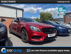 Red Used 2016 Mercedes CLS400 AMG line Coupe | £15,995