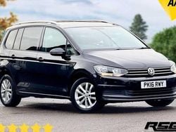 Black Used 2016 VW Touran SE MPV | £9,000 (Good price)