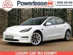 White Used 2022 Tesla Model 3 Long Range Sedan | £18,689 (Good price)