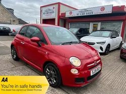 Red Used 2015 Fiat 500 S Hatchback | £5,195 (Good price)
