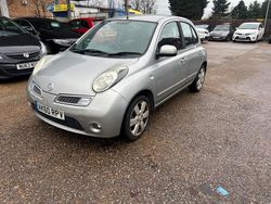 Silver Used 2010 Nissan Micra N-TEC Hatchback | £695