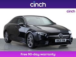 Black Used 2021 Mercedes A220 AMG line Sedan | £18,399 (Fair price)