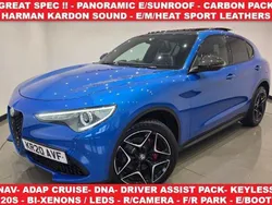 Blue Used 2020 Alfa Romeo Stelvio Ti SUV | £18,490 (A bit pricey)