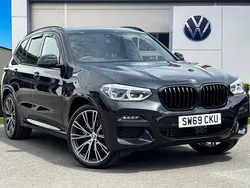Black Used 2020 BMW X3 M Sport SUV | £26,599 (Fair price)