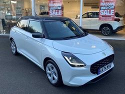 White Used 2025 Suzuki Swift Hatchback | £18,949 (Expensive)