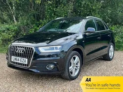 Black Used 2014 Audi Q3 S-Line SUV | £9,750 (Good price)