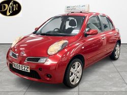 Red Used 2009 Nissan Micra Acenta Hatchback | £3,495 (A bit pricey)