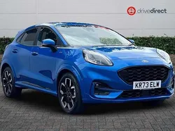 Blue Used 2023 Ford Puma ST-Line X SUV | £20,750 (Fair price)