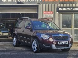 Maroon Used 2012 Skoda Yeti SE SUV | £3,690 (Good price)